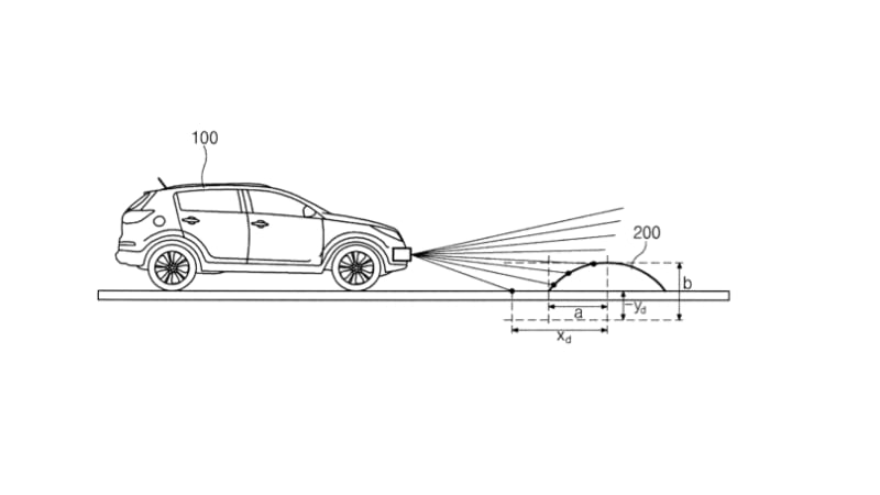 car scrapes on speed bumps